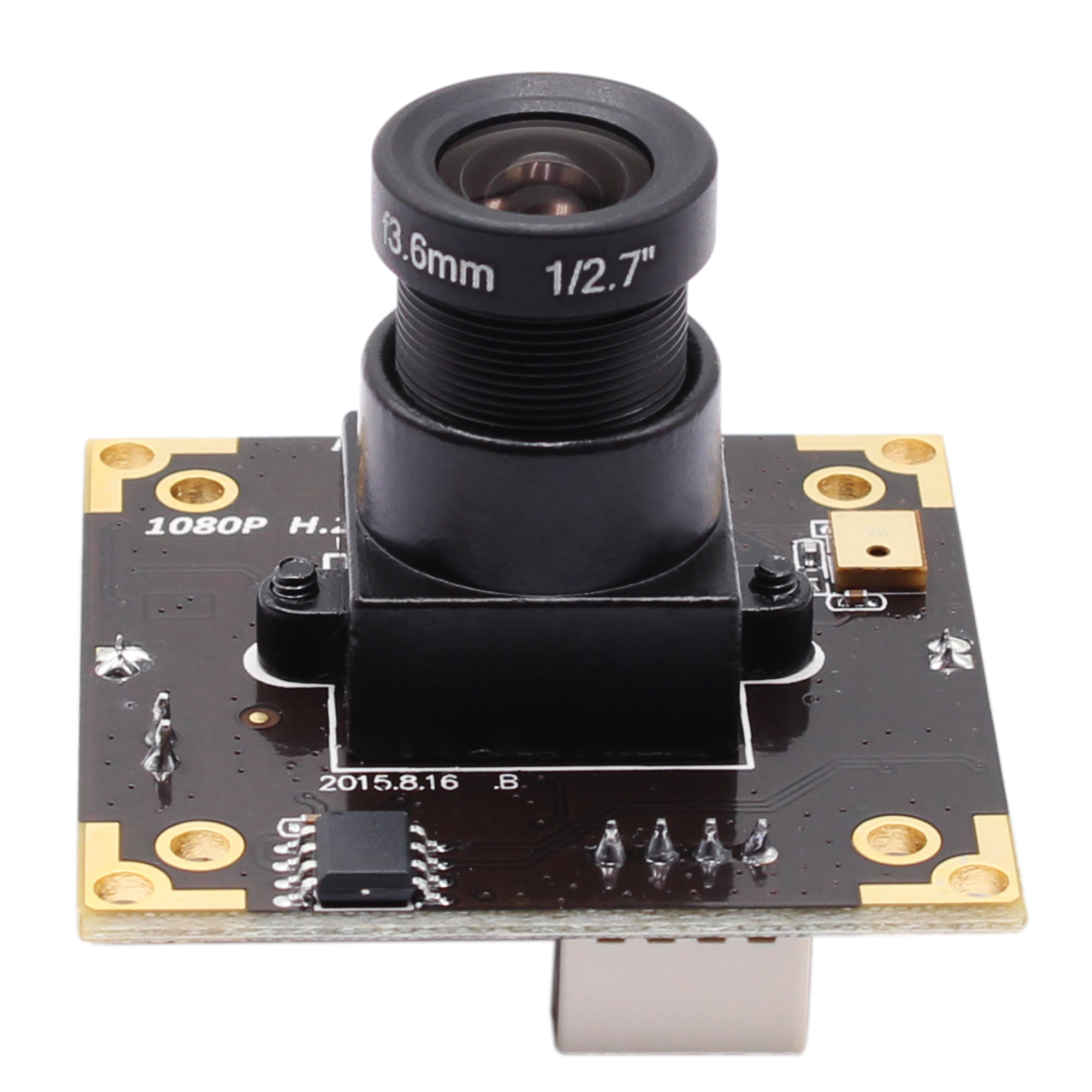 ELP Aptina 1/3" AR0331 CMOS 3.6mm lens H.264 WDR camera module USB for Traffic Toll Gate - Click Image to Close